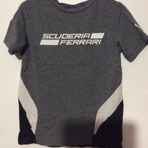 Boys ferrari shirt size 4